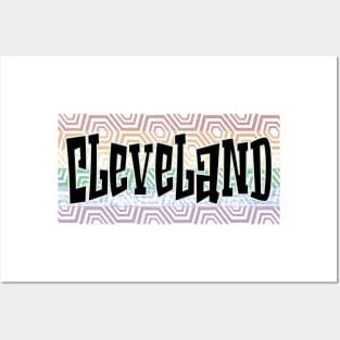 LGBTQ PRIDE USA CLEVELAND Posters and Art